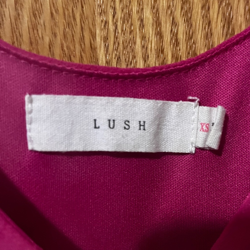 Lush Magenta Dress